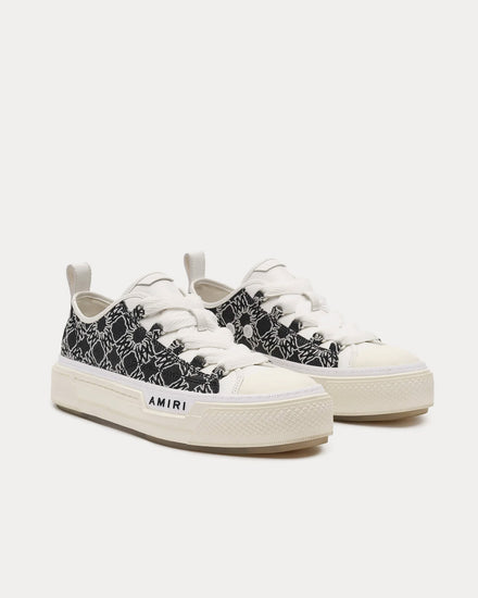 AMIRI MA Quad Court Low Black Low Top Sneakers - 3