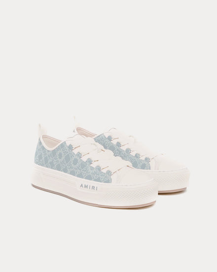 AMIRI MA Quad Court Low Steel Low Top Sneakers - 3