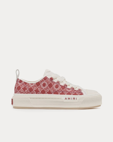 AMIRI MA Quad Court Low Terracotta Low Top Sneakers - 1