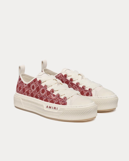 AMIRI MA Quad Court Low Terracotta Low Top Sneakers - 3