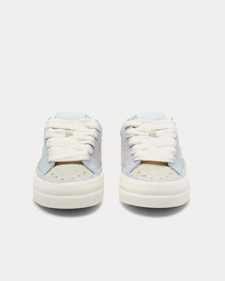 AMIRI Women's Sunset Skate Alabaster / Blue Low Top Sneakers