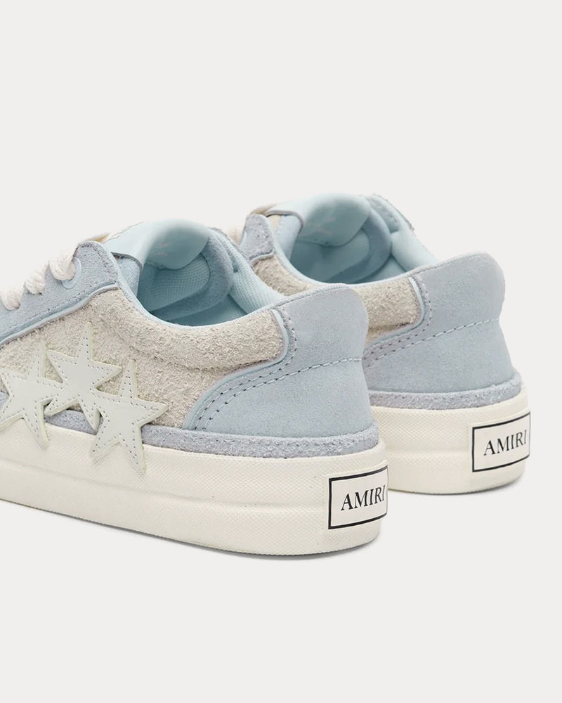 関税送料込★AMIRI☆Sunset Vulcanized スエード スニーカー Black & Off-White Sunset Skate Low Sneakers by AMIRI on Sale