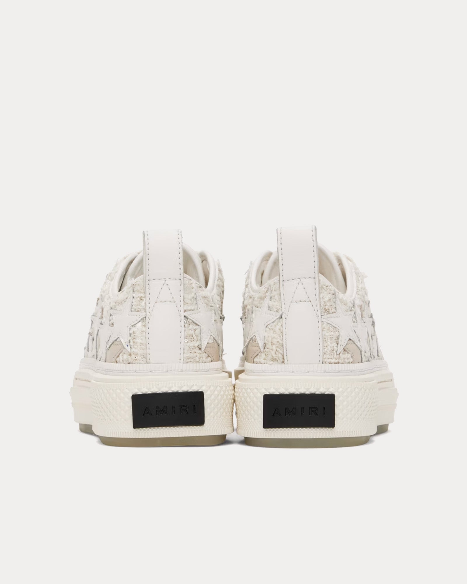 AMIRI - Stars Court Boucle Alabaster Low Top Sneakers