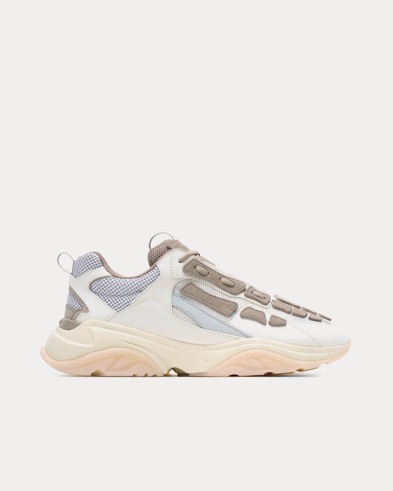 AMIRI Bone Runner Stone Grey / Off-White Low Top Sneakers - 1