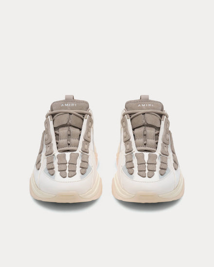 AMIRI Bone Runner Stone Grey / Off-White Low Top Sneakers - 2