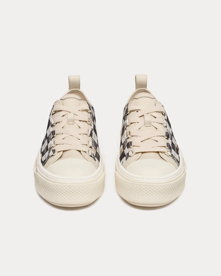 AMIRI Checkered Court Low Black Low Top Sneakers - 2