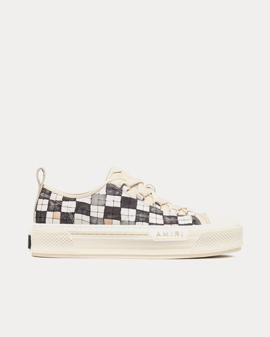 AMIRI Checkered Court Low Black Low Top Sneakers