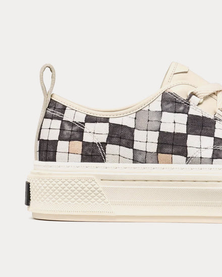 AMIRI Checkered Court Low Black Low Top Sneakers - 5