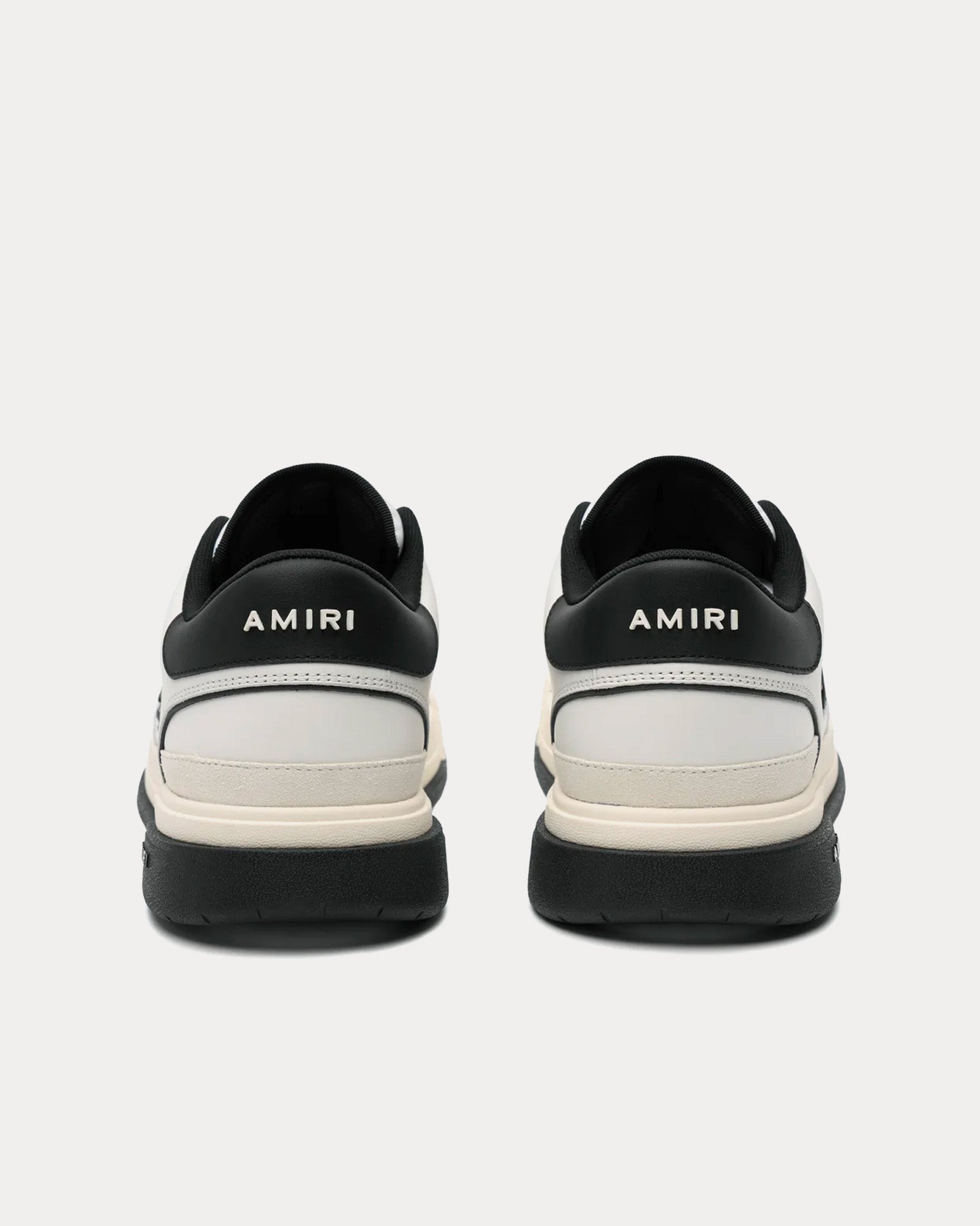 AMIRI - Classic White / Black Low Top Sneakers