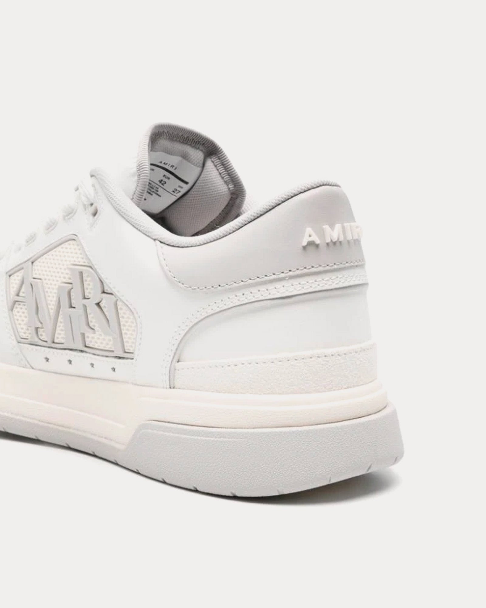 AMIRI - Classic White / Grey Low Top Sneakers