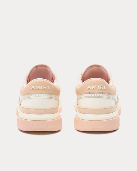 AMIRI Classic White / Pink Low Top Sneakers - 3