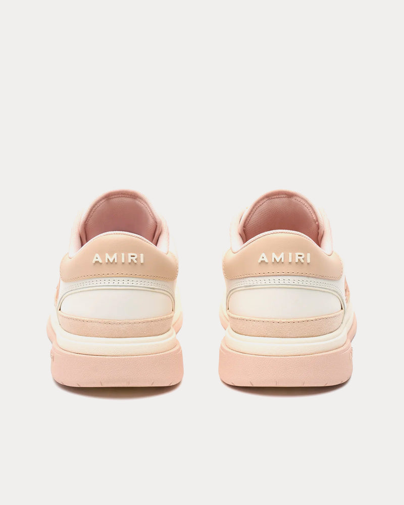 AMIRI Classic White / Pink Low Top Sneakers - 3