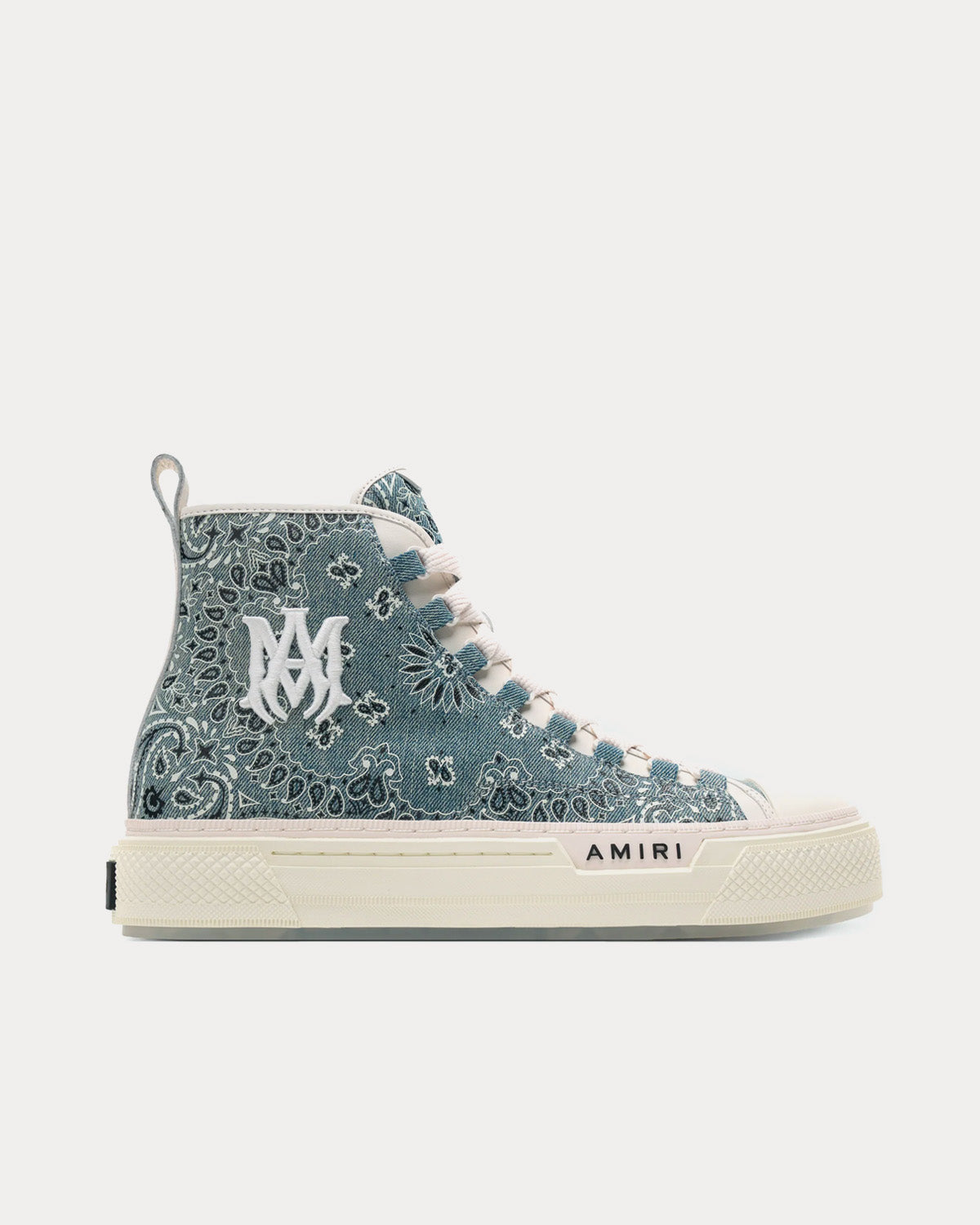 美品！【AMIRI】Court High 'Allover Amiri MA Warp Court High-Top Sneakers | Saks Fifth Avenue