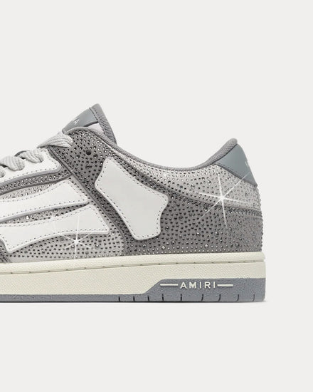 【大人気】AMIRI Crystal Skel Low スニーカー Buy Amiri Skel Top Low 'Crystal - Black White' - AW23MFS003