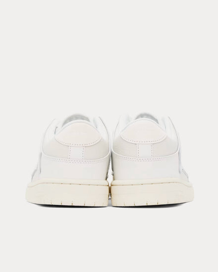 AMIRI Skel-Top Leather White / White Low Top Sneakers - 3