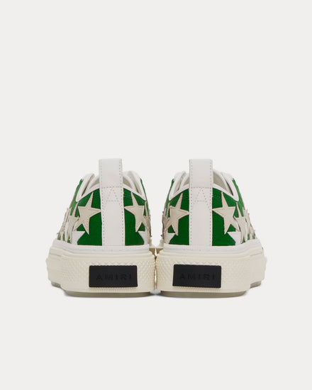 AMIRI Stars Court Green Low Top Sneakers - 3