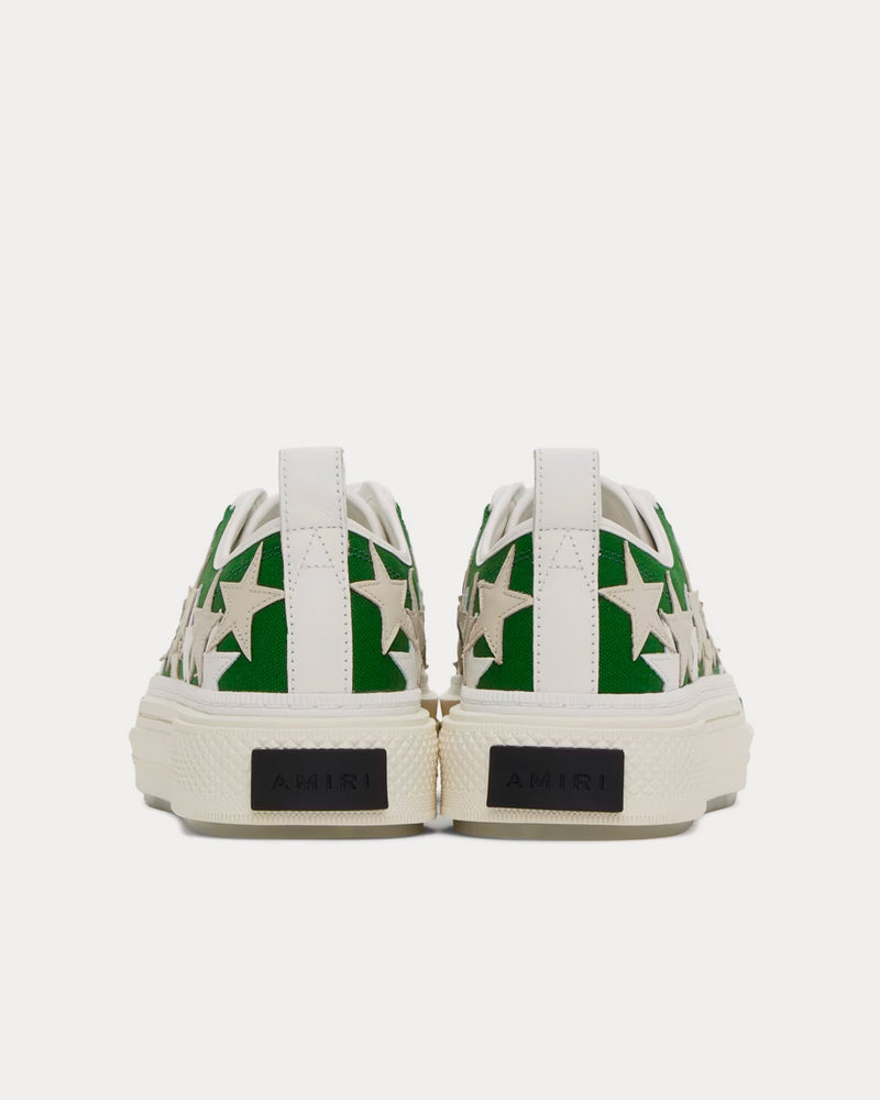 AMIRI Stars Court Green Low Top Sneakers - 3