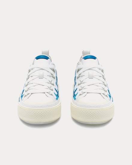 AMIRI Stars Court White / Blue Low Top Sneakers - 2