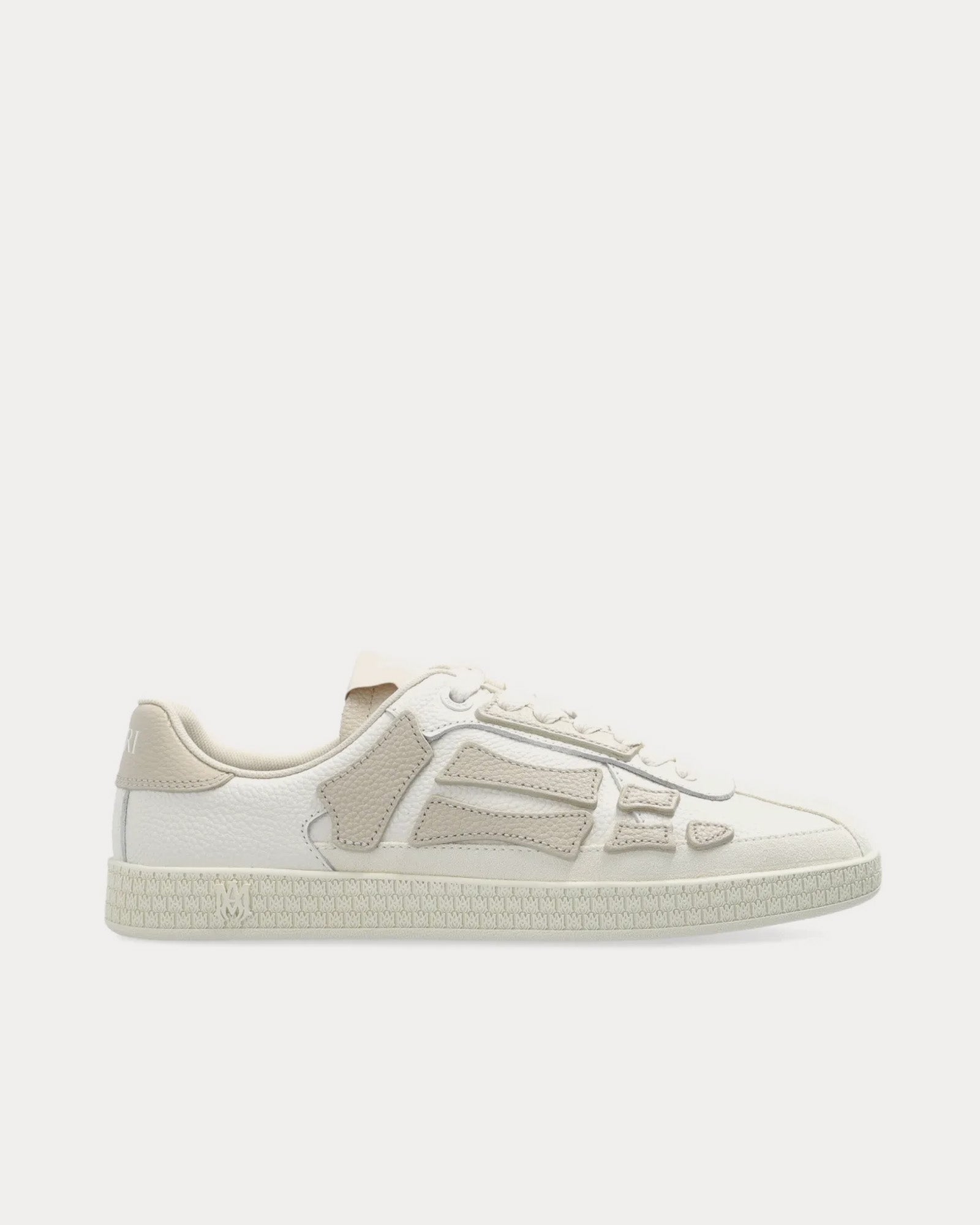 AMIRI White Low-Top Sneakers With Bone Design Amiri Men main image 2