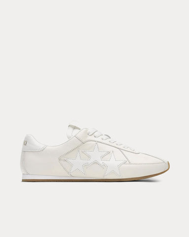 AMIRI Pacific Flat Leather Birch Low Top Sneakers