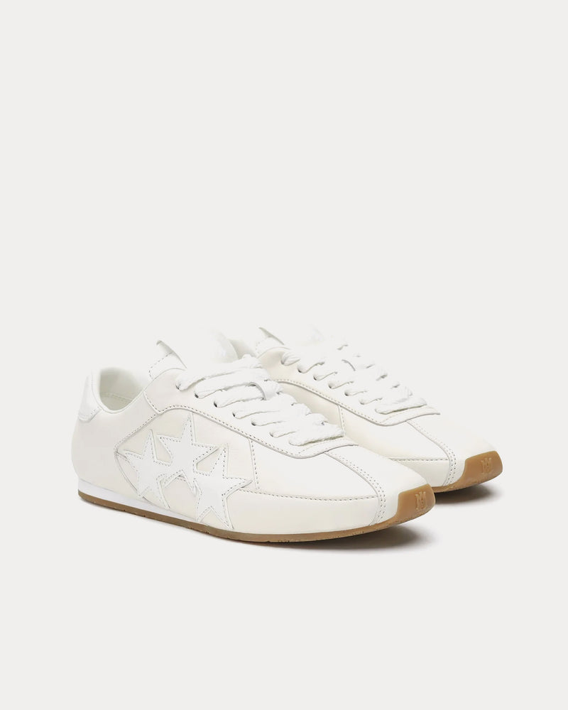 AMIRI Pacific Flat Leather Birch Low Top Sneakers - 2