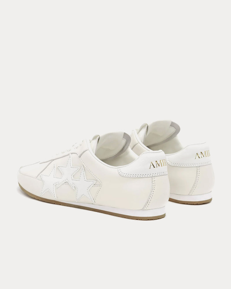 AMIRI Pacific Flat Leather Birch Low Top Sneakers - 4