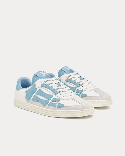 【送料&関税込】AMIRI Pacific Bones Sneakers In White Leathe Amiri Pacific Bones Leather Sneakers | Saks Fifth Avenue
