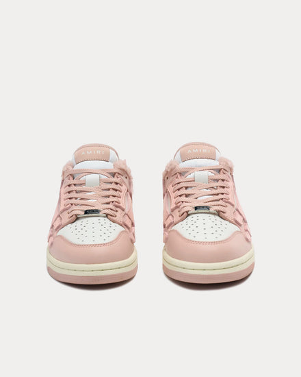 AMIRI Skel-Top Leather Pink Mules - 2