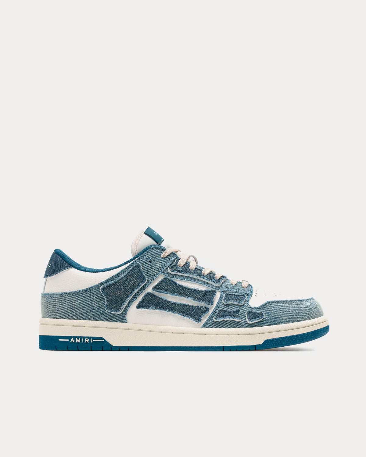 AMIRI スニーカー AMIRI Men's Skel-Top Slate Blue Low Top Sneakers