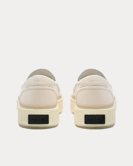AMIRI Court White / Alabaster Slip On Sneakers - 3