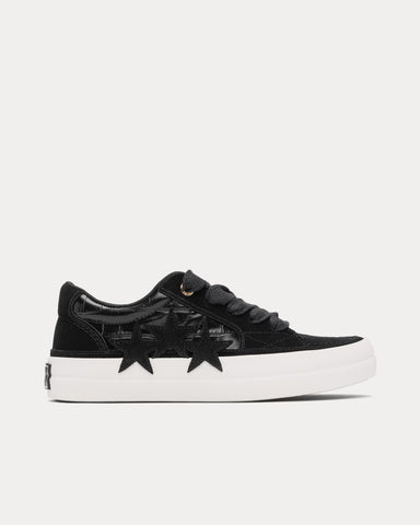 AMIRI Sunset Skate Croc Debossed Black Low Top Sneakers