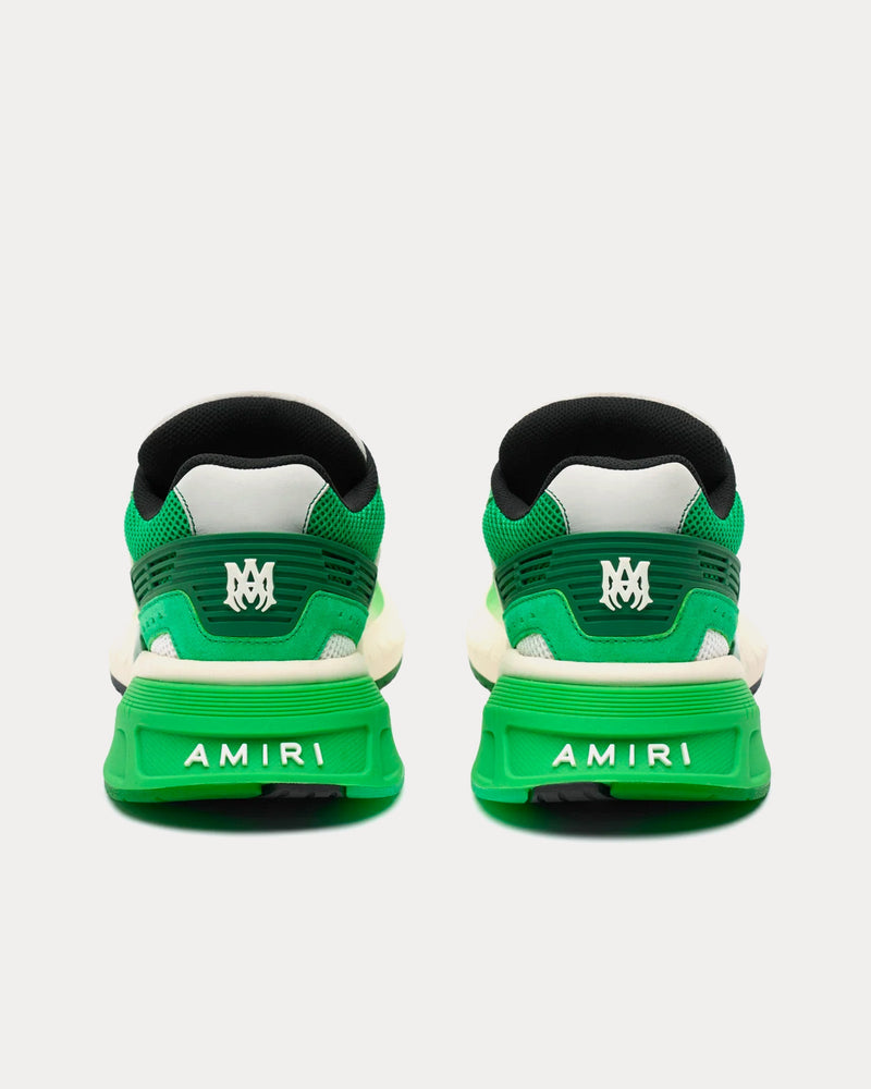 AMIRI Men's MA Runner Green Low Top Sneakers & Trainers