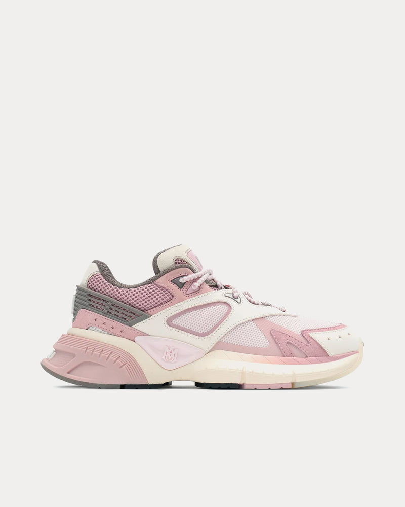 スニーカー AMIRI Woman Sneakers Pink AWFOSR1120 EVENING SAND AMIRI Women's MA Runner Pink Low Top Sneakers & Trainers