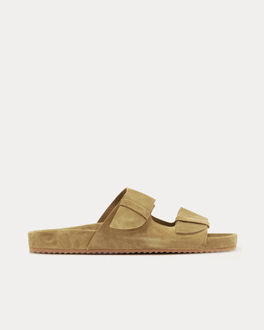 Ancient Greek Sandals Diogenis Suede Military Sandals