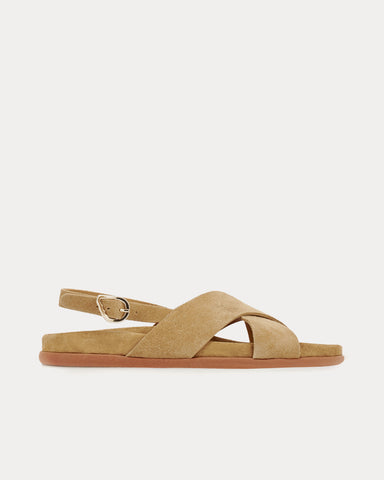 Ancient Greek Sandals Ikesia Suede Tampa Sandals