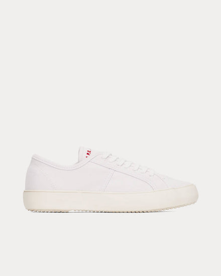 A.P.C. Jane Canvas 'Jane Birkin Edition' White Low Top Sneakers - 1