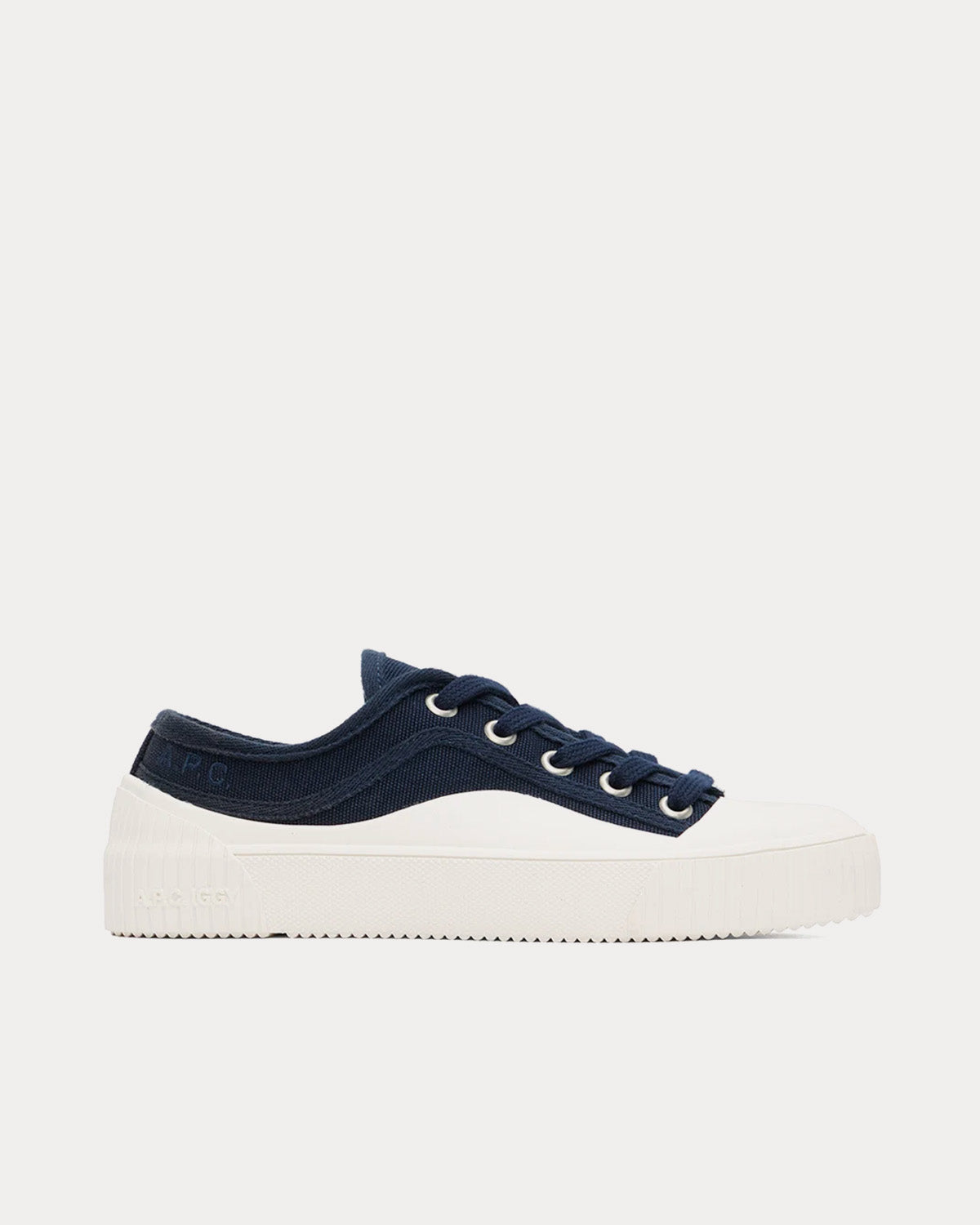 A.P.C. - Iggy Basse Navy Low Top Sneakers