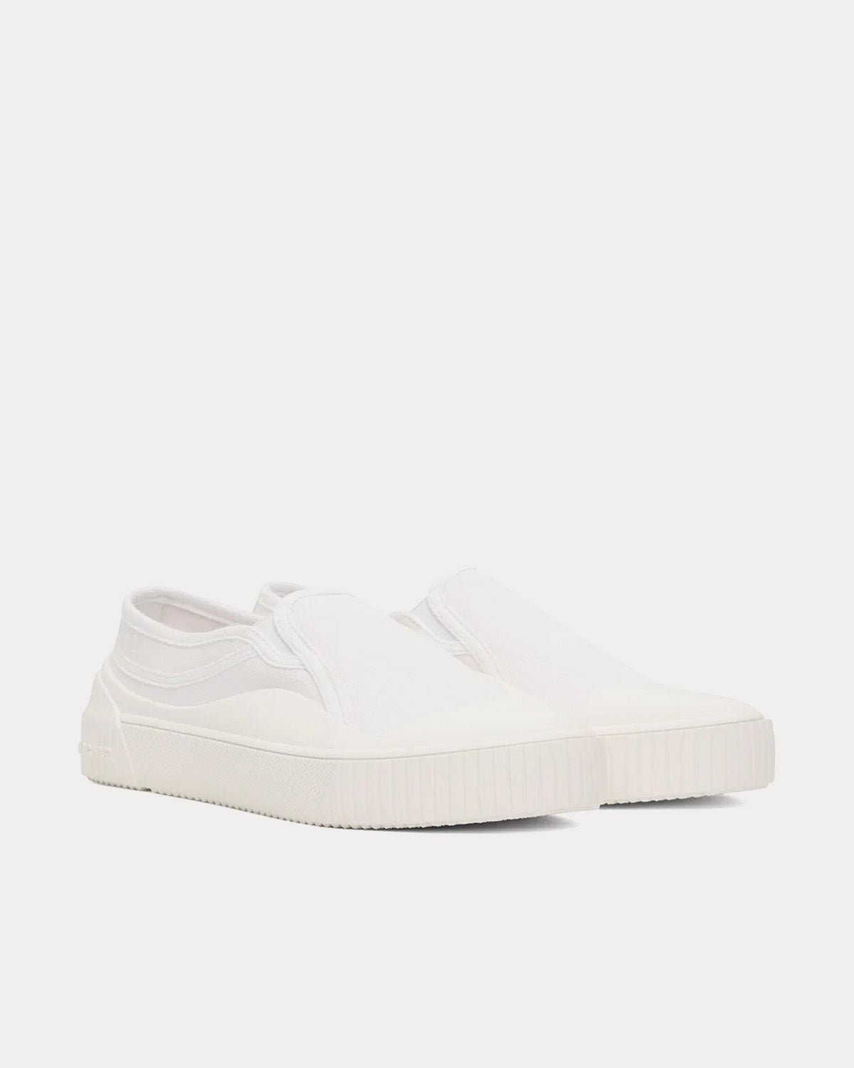 A.P.C. - Iggy Basse White Slip On Sneakers