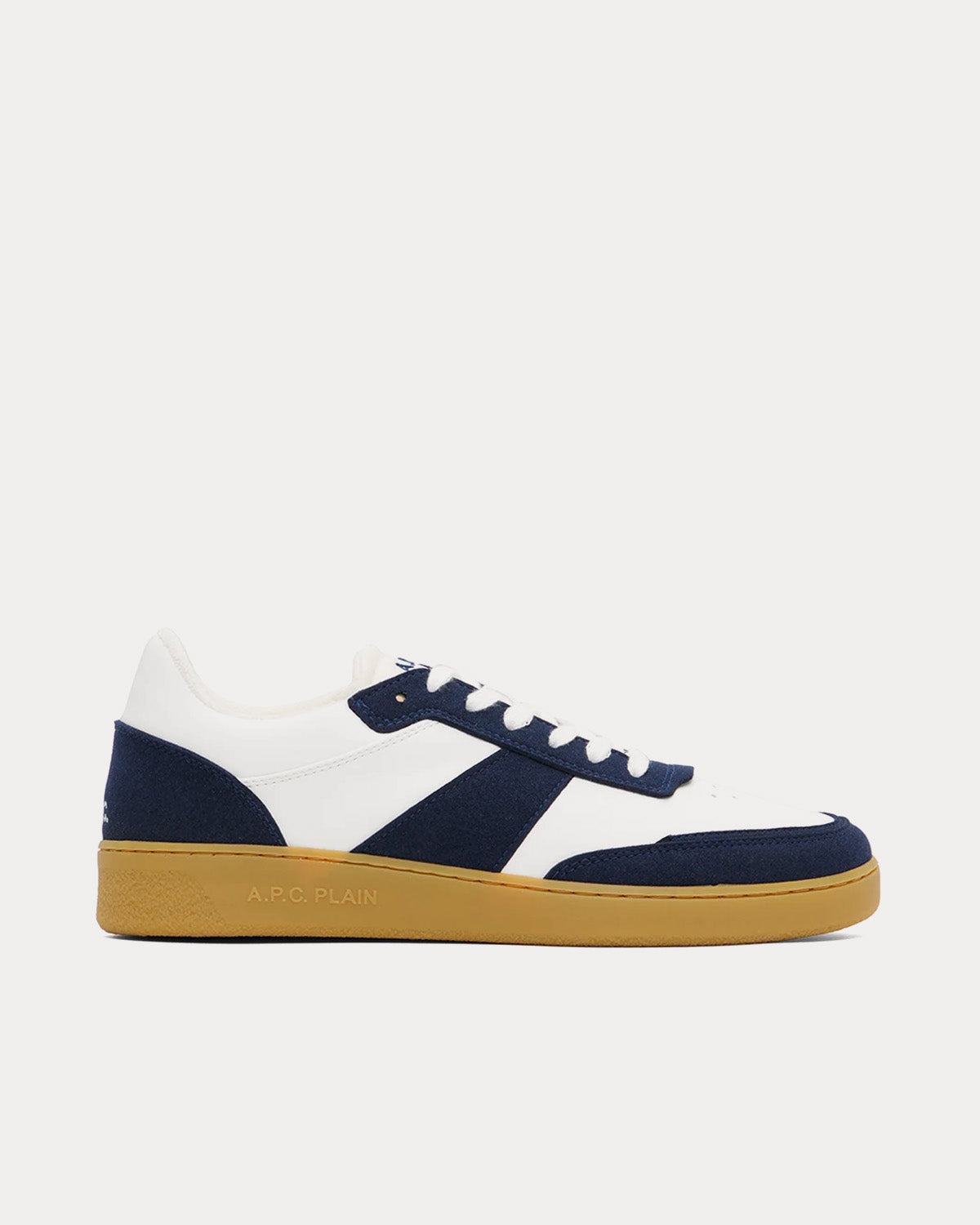 A.P.C. - Plain Navy / White Low Top Sneakers