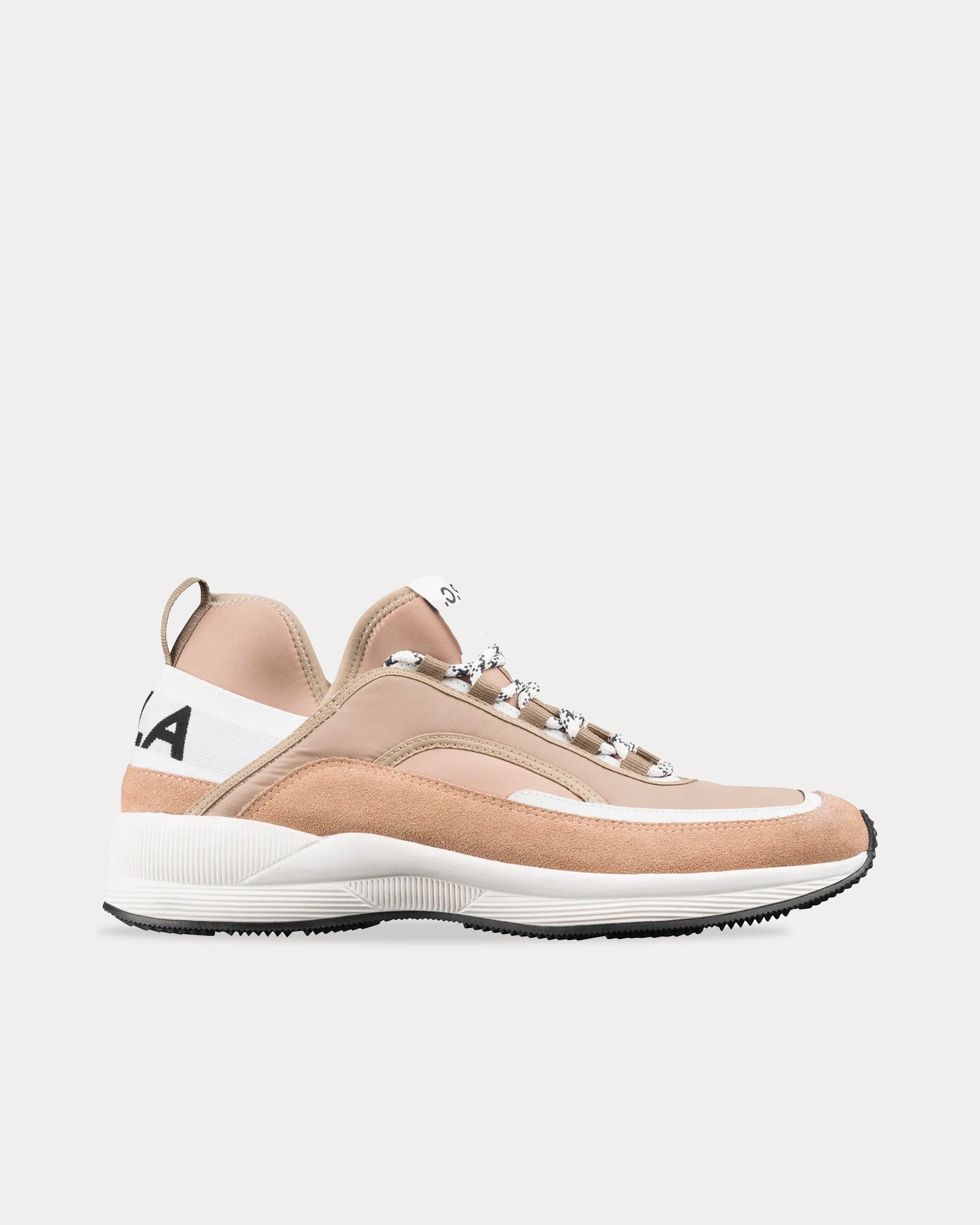 A.P.C. Unisex Run Around Taupe Low Top Sneakers
