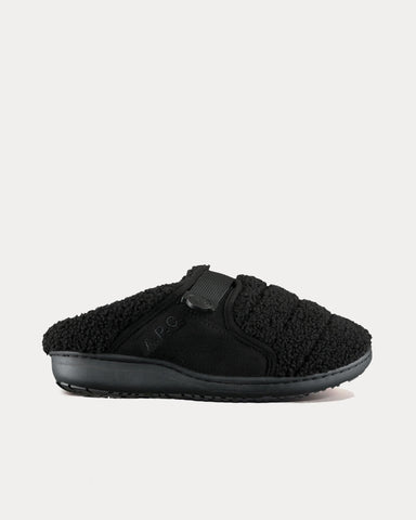 Subu x A.P.C. Belt Line Black Sandals