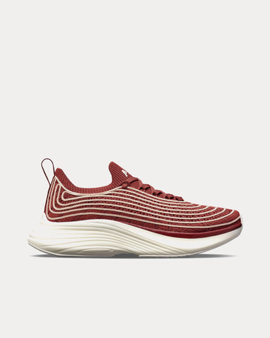 Athletic Propulsion Labs TechLoom Zipline Bordeaux / Oat Silk / Ivory Running Shoes