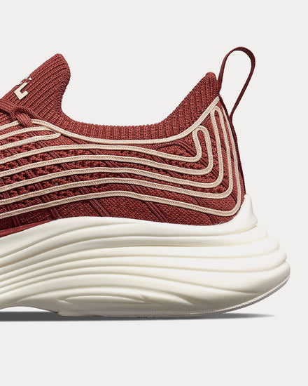 Athletic Propulsion Labs TechLoom Zipline Bordeaux / Oat Silk / Ivory Running Shoes - 4