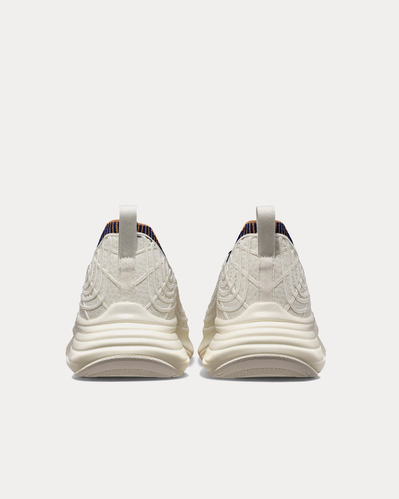 Athletic Propulsion Labs TechLoom Zipline Ivory / Royal Navy / Tan Running Shoes - 3