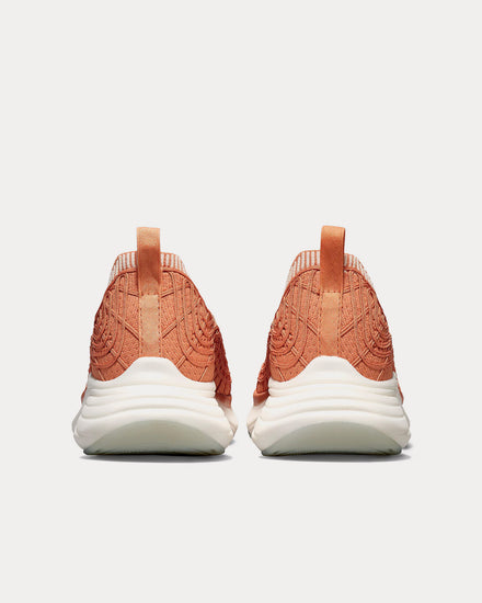 Athletic Propulsion Labs TechLoom Zipline Terracotta / Pristine / Ribbed Running Shoes - 3