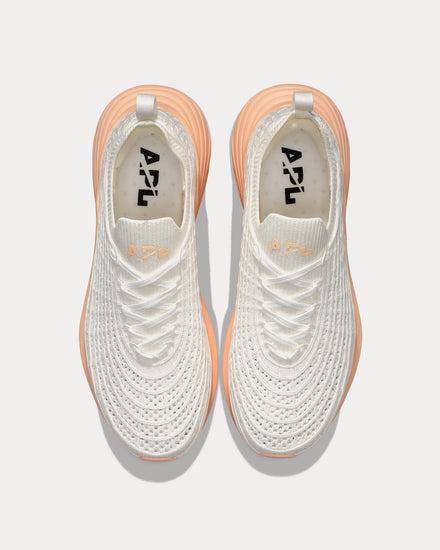 Athletic Propulsion Labs TechLoom Zipline Ivory / Faded Peach Running Shoes - 2