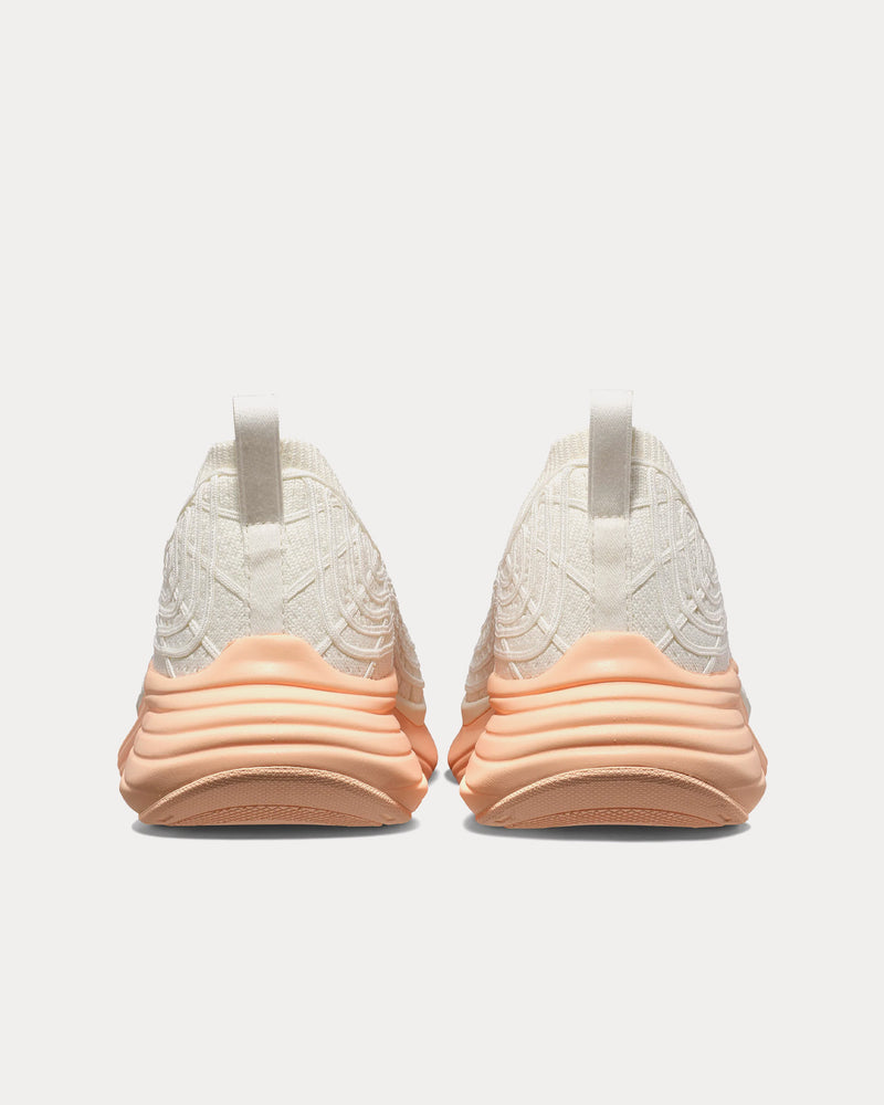 Athletic Propulsion Labs TechLoom Zipline Ivory / Faded Peach Running Shoes - 3
