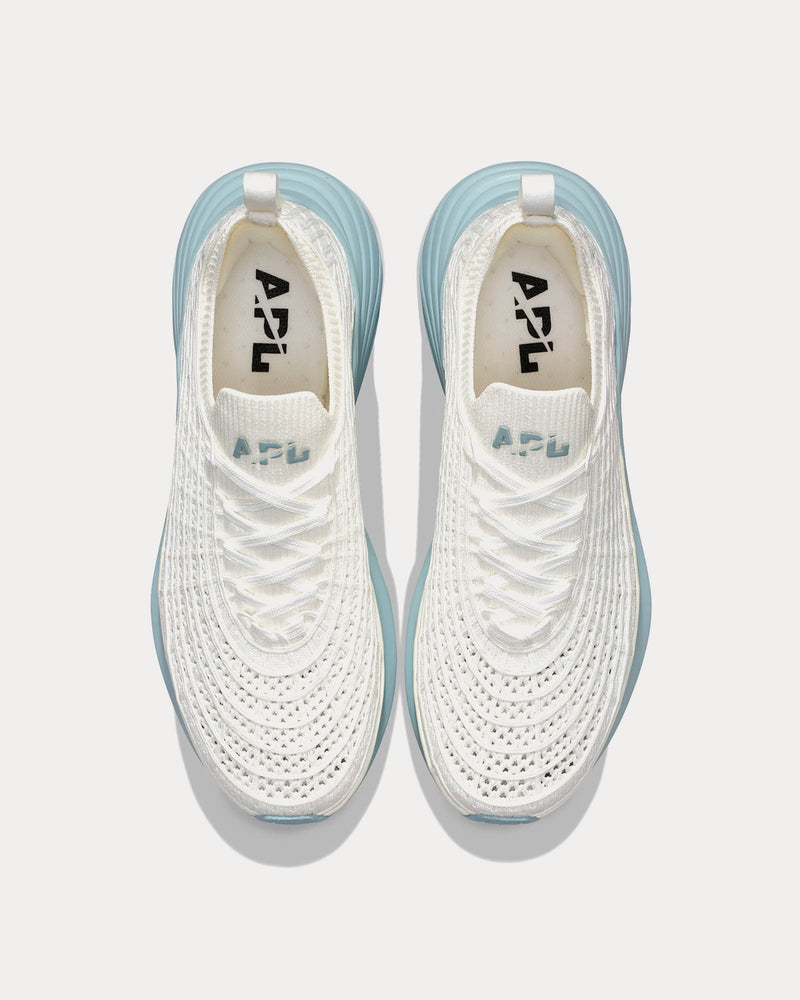 Athletic Propulsion Labs TechLoom Zipline Ivory / Low Tide Running Shoes - 2