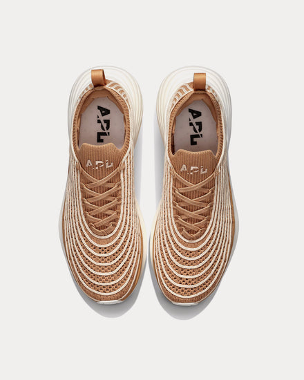 Athletic Propulsion Labs TechLoom Zipline Tan / Alabaster / Ivory Running Shoes - 2