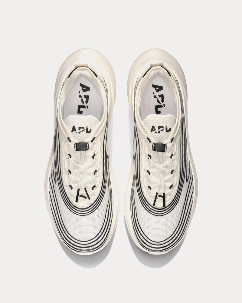 Athletic Propulsion Labs Men's APL Veil Ivory / Black Running Shoes